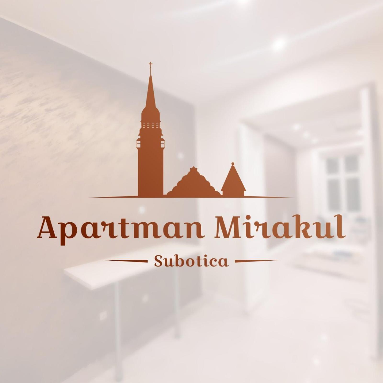 Apartman Mirakul Subotica Exterior foto